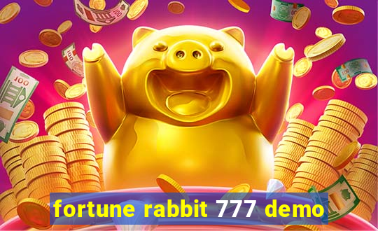 fortune rabbit 777 demo